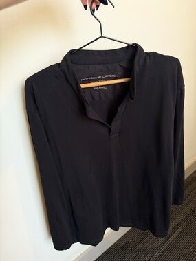 Porsche Design Black Long Sleeve Top (M)